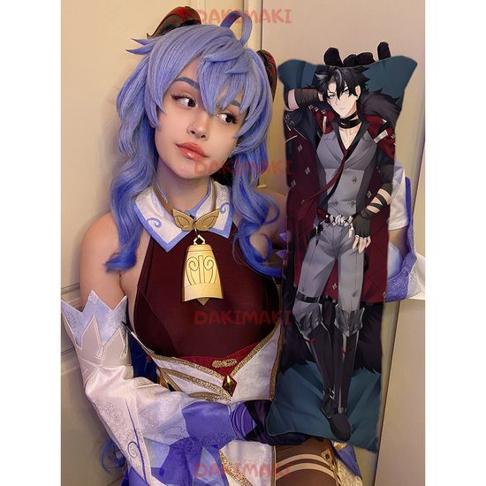 Мини дакимакура Ризли Геншин Импакт арт. M1175, 60х20 см