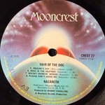 Nazareth ‎– Hair Of The Dog (Англия 1975г.) Т