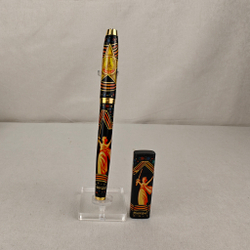 Набор "Родина-мать!" флешка и ручка Parker с ручной росписью Палех в футляре