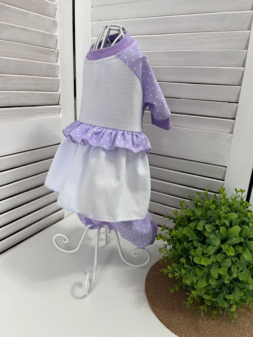 Трикотажный комбинезон для собак и кошек