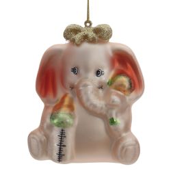 GAEM Украшение новогоднее "Слоник", L7,5 W5 H9 см