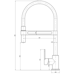 Смеситель Lemark Soul LM6006C для кухни