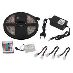 ЭРА Комплект светодиодной ленты 5050kit-14,4-60-12-IP65-RGB-5m