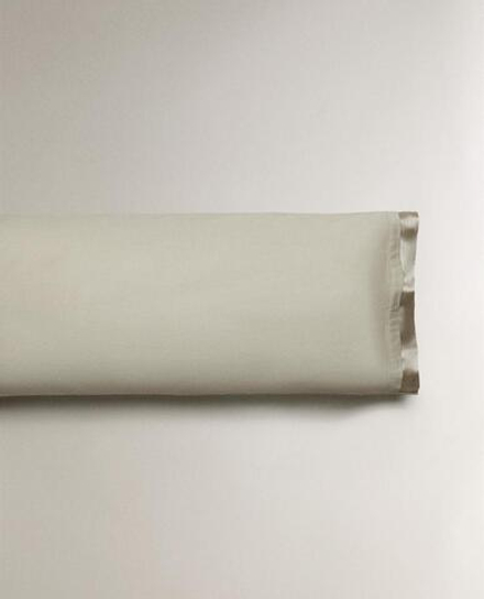 ZARA HOME САТИНОВАЯ НАВОЛОЧКА (300 НИТЕЙ), ЗЕЛЕНЫЙ