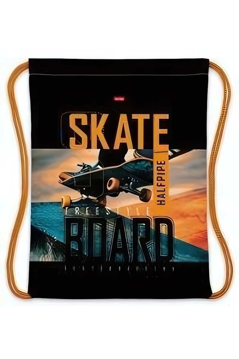 Мешок д/обуви 1 отд. 33х42см "СкейтБорд" (Хатбер)