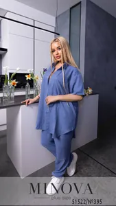Костюм 395-голубой Minova
