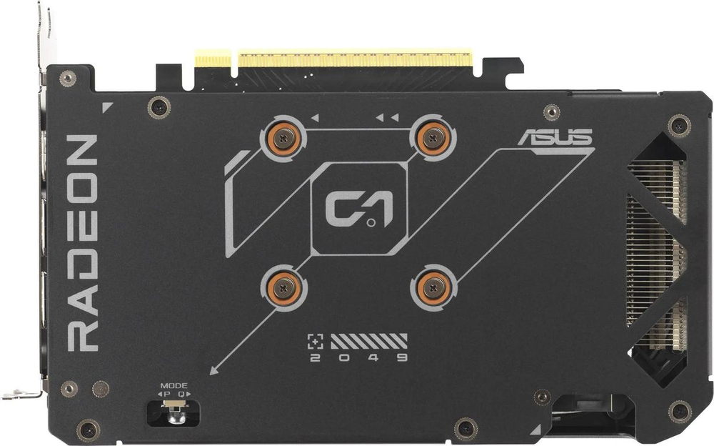 Видеокарта ASUS AMD  Radeon RX 9060XT DUAL-RX9060XT-16G 16ГБ Dual, GDDR6, Ret