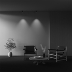 Накладной светодиодный светильник Maytoni FOCUS LED C056CL-L12W3K-W-BS