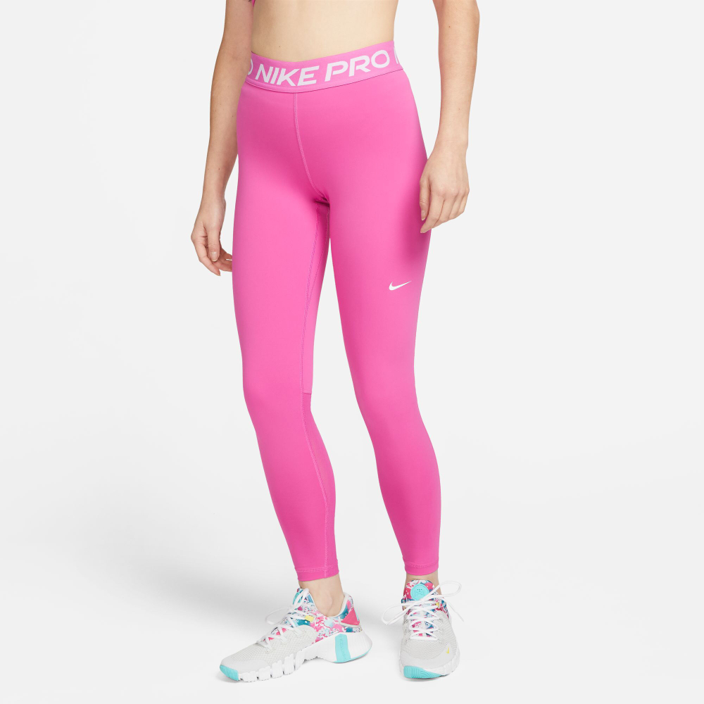 Женские теннисные брюки Nike Performance 365 Tight Women - Pink, White