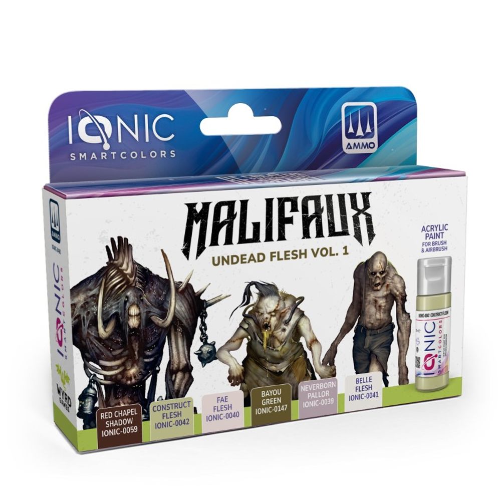 IONIC Colors Malifaux Undead Flesh Vol. 1 IONIC Colors Malifaux Undead Flesh Vol. 1