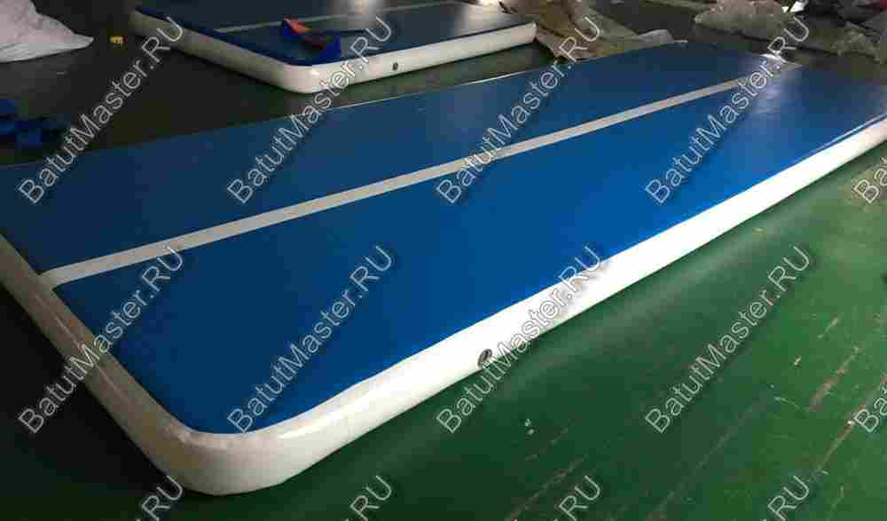 Надувной акробатический мат «Квадрат L» для групповых тренировок 6х6х0,2 м