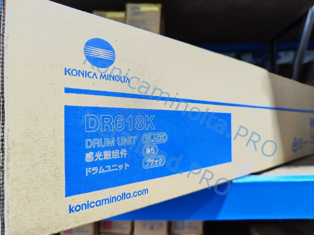 Фотобарабан DR-618 K оригинальный Konica Minolta черный ACV80RE