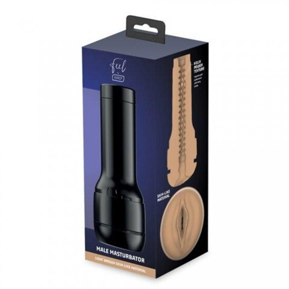 Мастурбатор Feel Stroker от KIIROO вульва (светло-коричневый)