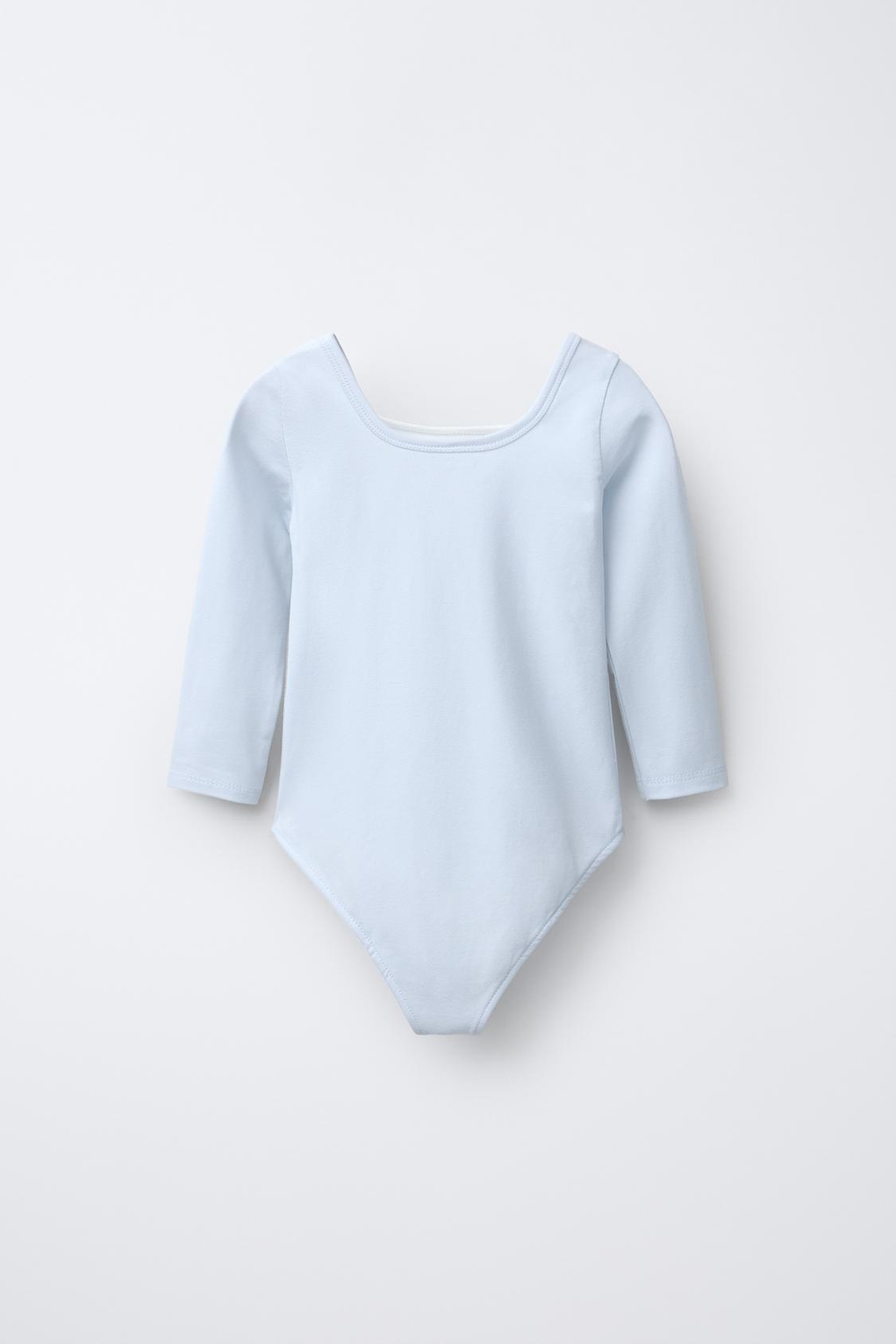 ZARA БОДИ С ТЕКСТОМ, СИНИЙ