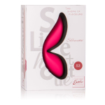 Красный вибромассажер Silhouette S3 - 12,75 см. (Цвет: красный)