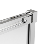 Душевой уголок Stella VSR-1ST9011CLG, 1100*900, брашированное золото, стекло прозрачное