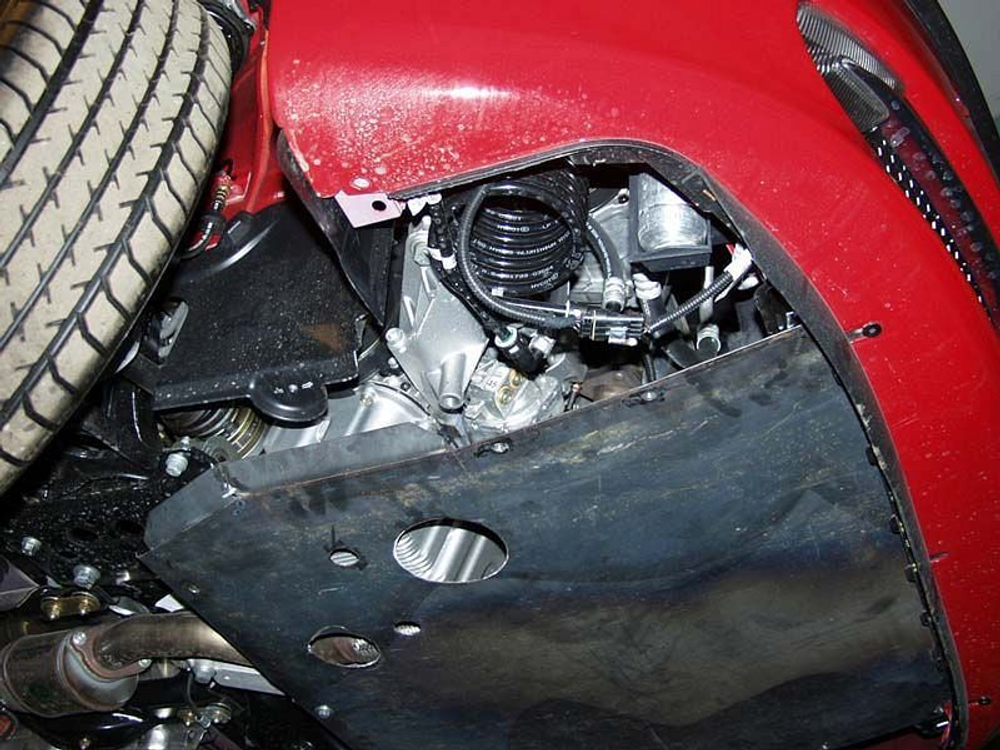 Защита картера и КПП Sheriff для Alfa Romeo 147 I (937AB) 2000-2010 арт.01.0422