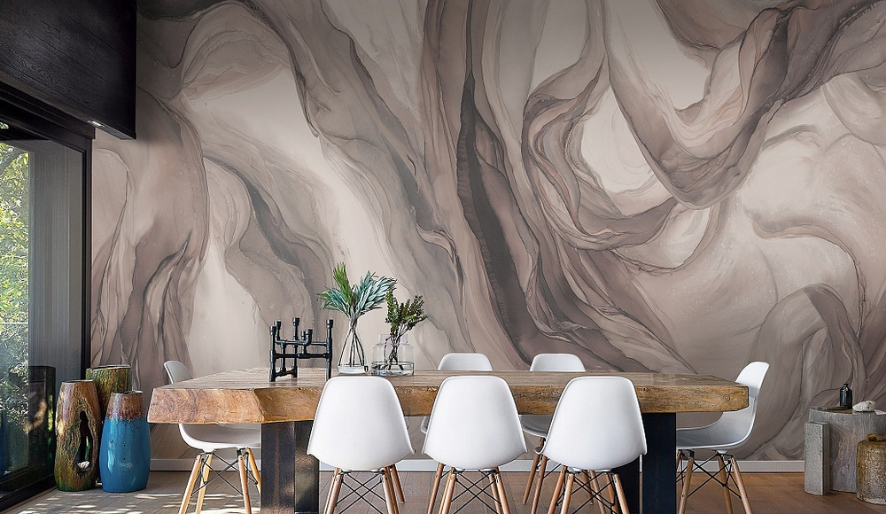 Обои и панно Affresco, коллекция  FLUID