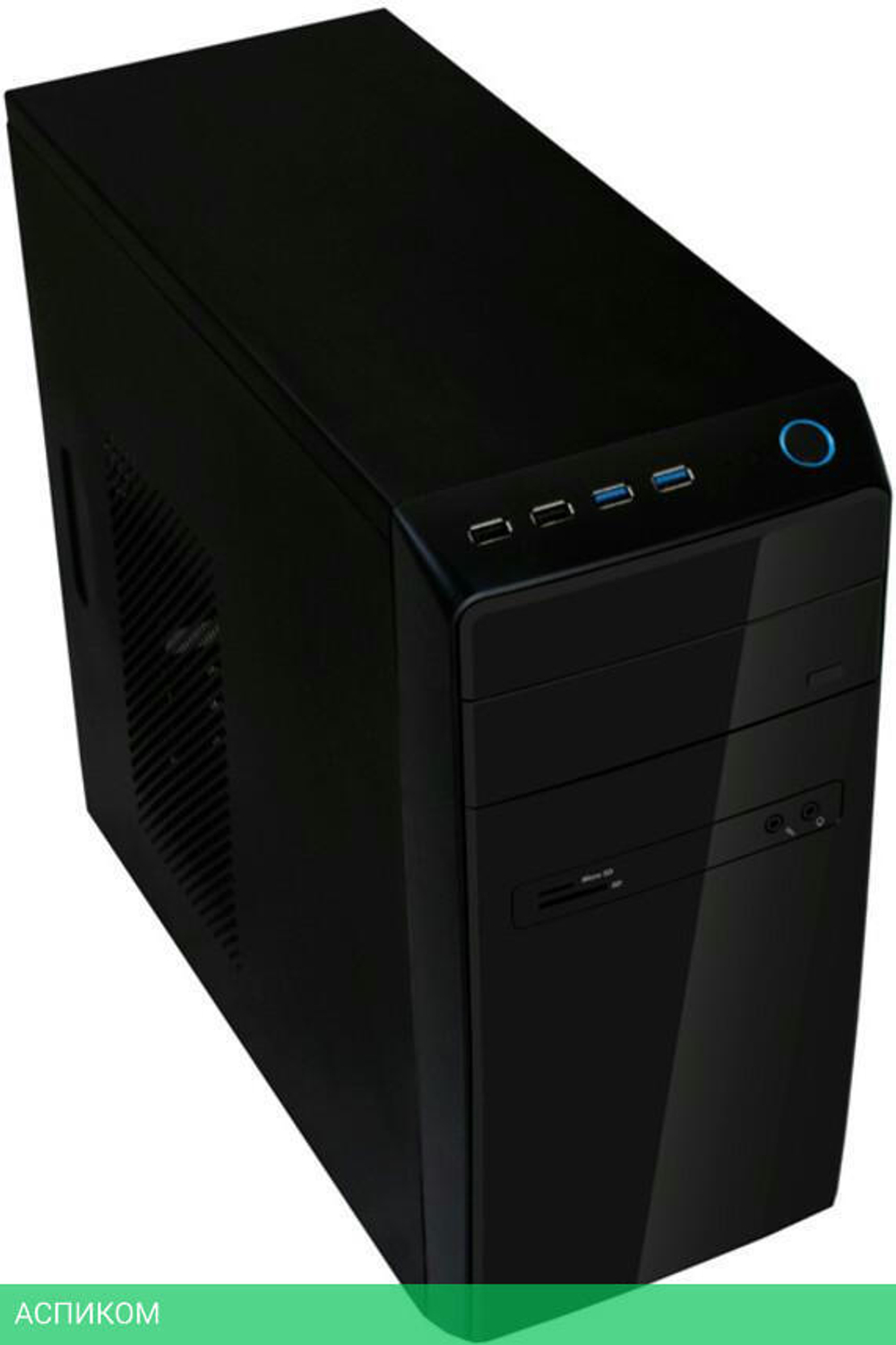 Корпус In Win MicroTower ES726 450Вт черный (6120259)