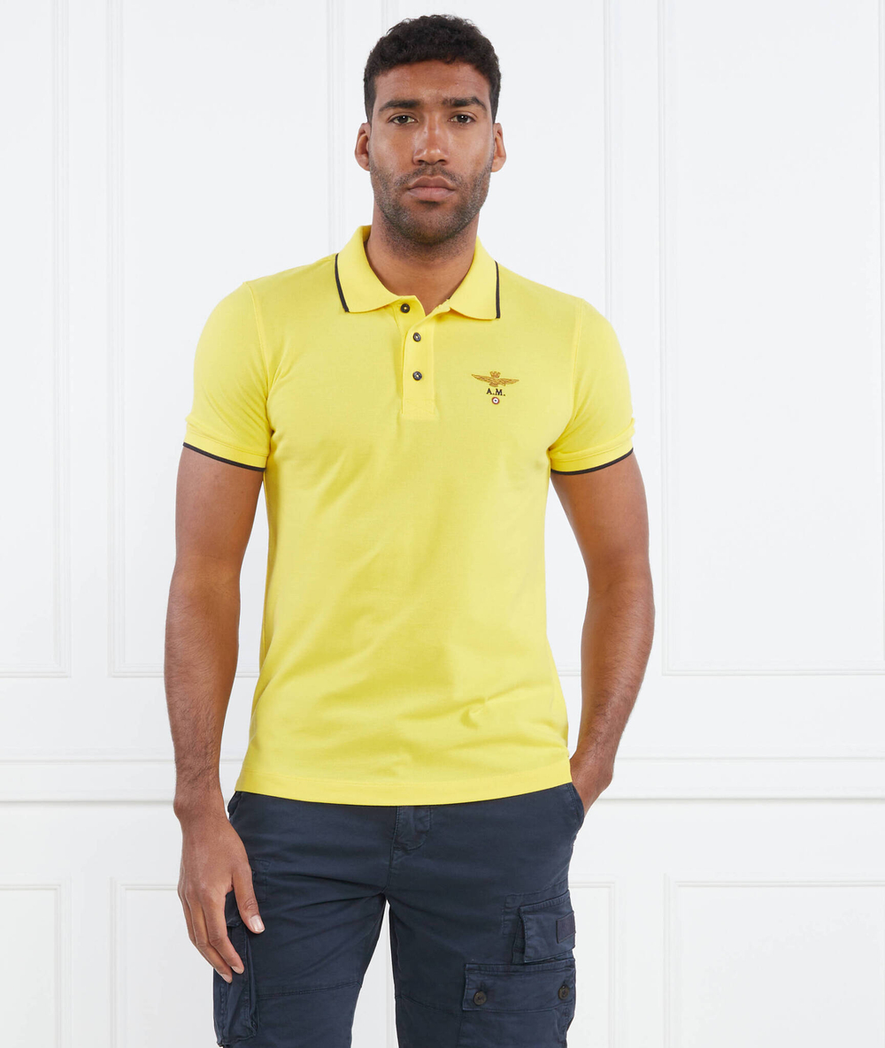 Поло Aeronautica Militare - желтый(PO1308P82)