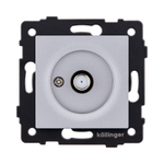 Розетка спутниковая SAT, серый Kollinger REA-020GY для Aspekt, Eleganz, Reflex