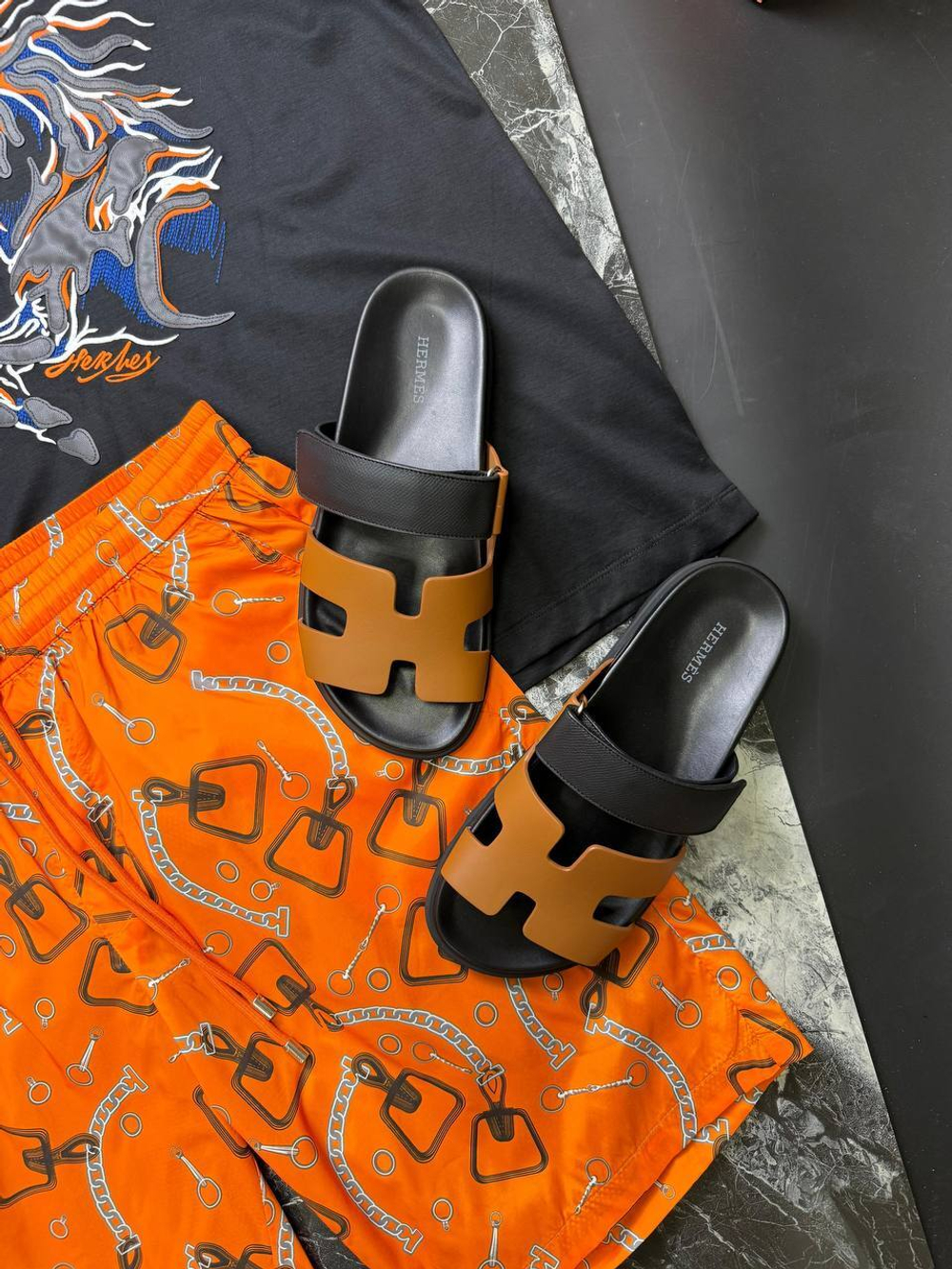 Шлепанцы Hermes, арт. 479720766