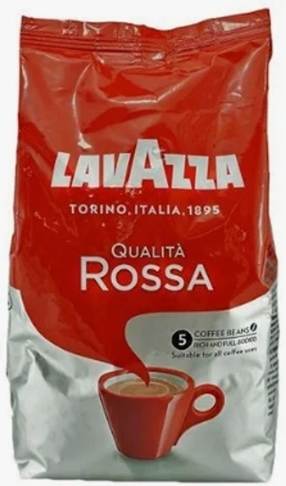 Кофе в зёрнах Lavazza Qualita Rossa, 1кг