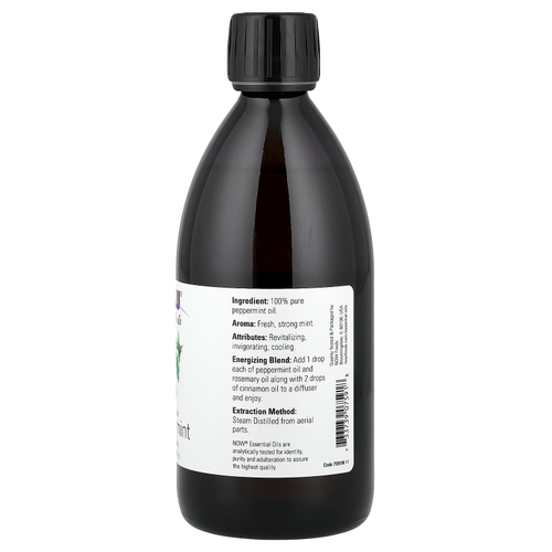 NOW Foods, эфирные масла, перечная мята, 473 мл (16 жидк. унций)