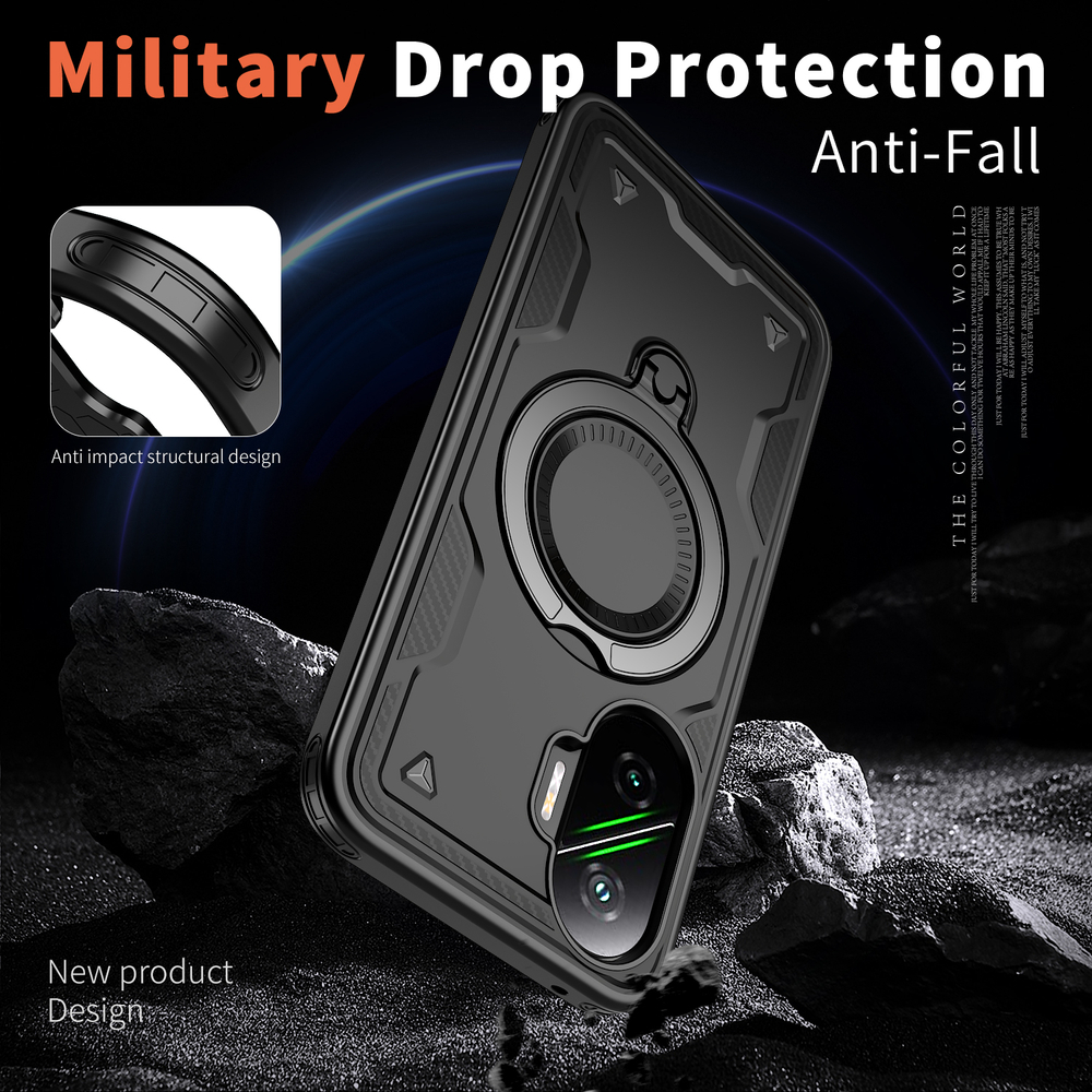 Чехол Magneto Case с кольцом для Poco F7 5G