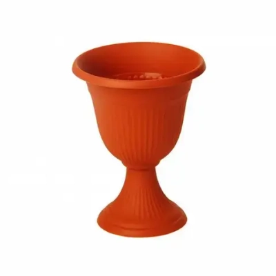 Кашпо-вазон ЛИВИЯ D300мм 7,1л высокий Терракотовый 0,38,3х0,3м (комплект 10 шт)