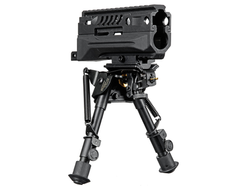 Сошки ShotTime на антабочный винт с качалкой L=14,5-22см