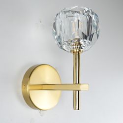 Бра Boule De Cristal Single Sconce Brass By Imperiumloft