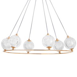 737063 Люстра ACRILE G9 6х6W(led) G9 ЗОЛОТО