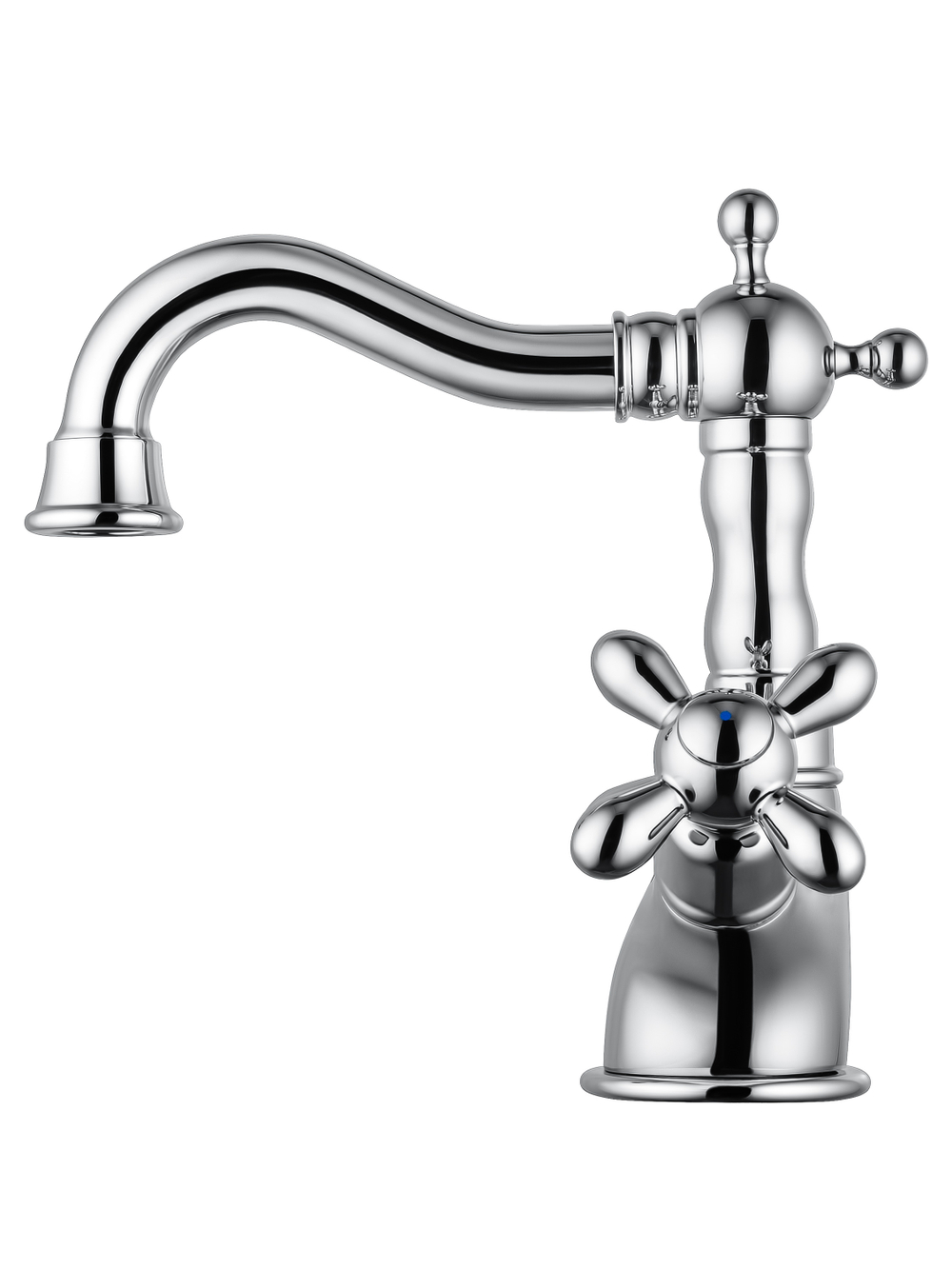 Смеситель для раковины WONZON & WOGHAND RETRO, Хром (WW-88139020-CR)