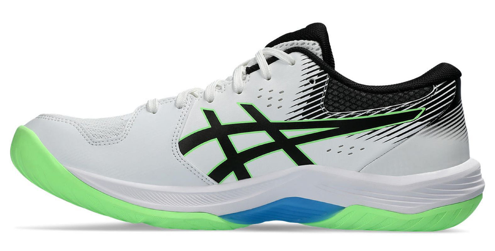 Мужские кроссовки для бадминтона/сквоша Asics Beyond FF - белые/лаймовые