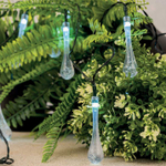 Фонарь садовый Lamper, Каскад Сталактит, солн бат, LED 5 м, выносная солнеч. 1м/аккум, 2 режима