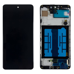 Дисплей для Samsung Galaxy A51 (A515F) с тачскрином и рамкой Черный - In-Cell Премиум