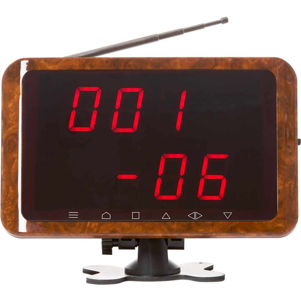 Табло вызова iKnopka APE1800 (коричневое)