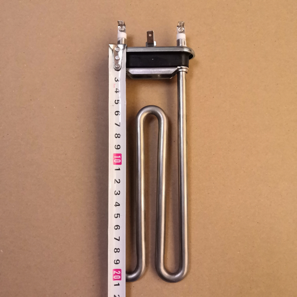 ТЭН 2000W c отв. ,длина 205 mm СМА GORENJE 222648, 587565, 587564, 587566, 180989, 181700, 181701