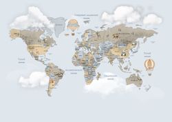 Карта мира №35