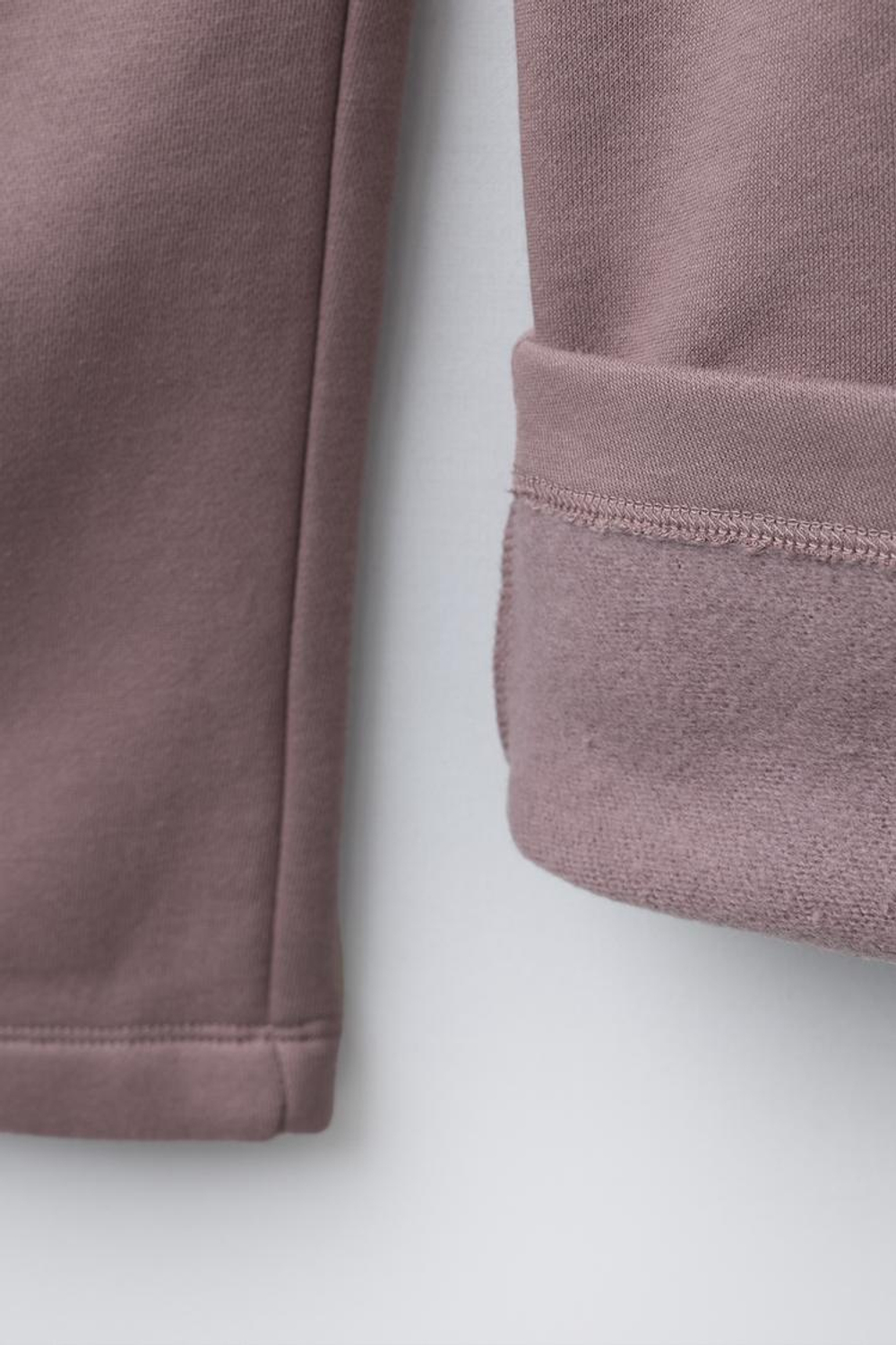 ZARA БРЮКИ WIDE LEG ИЗ МЯГКОЙ ТКАНИ, РОЗОВАТЫЙ