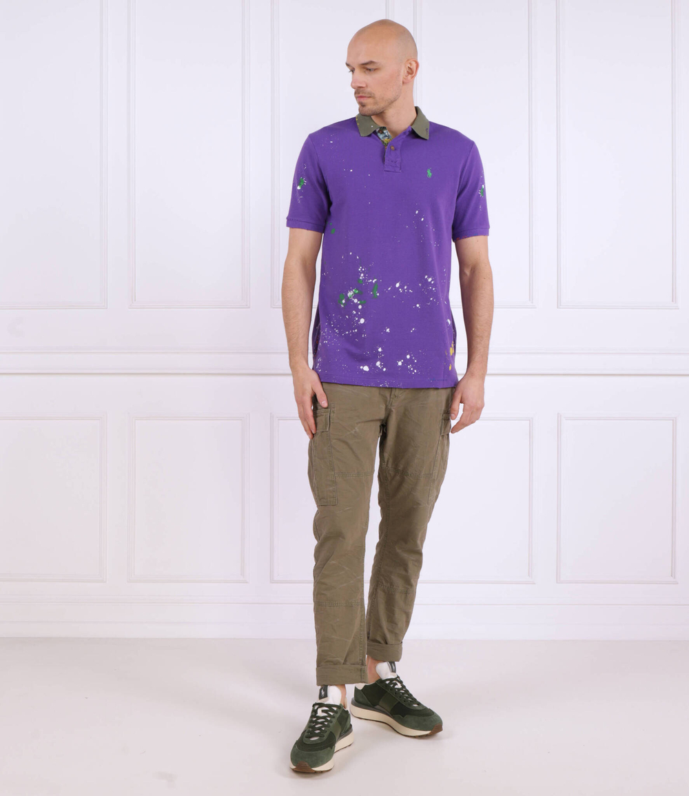 Поло POLO RALPH LAUREN - фиолетовый(710904455)