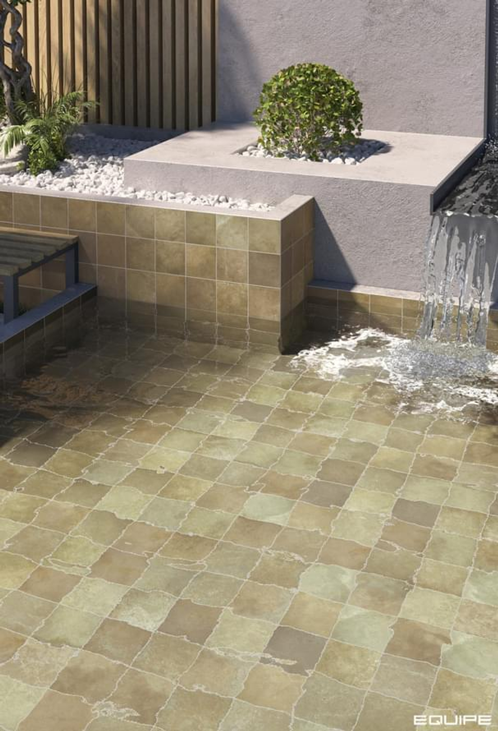 Equipe Spa&Pools Colonial Blue 15x15