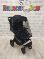 Москитная сетка (чёрная) универсальная на резинках