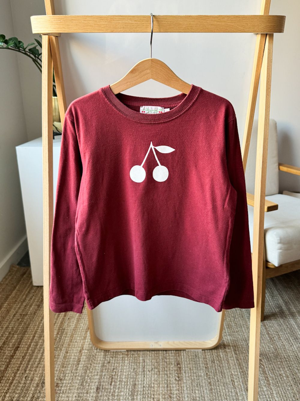 Хлопковый лонгслив Bonpoint, 128