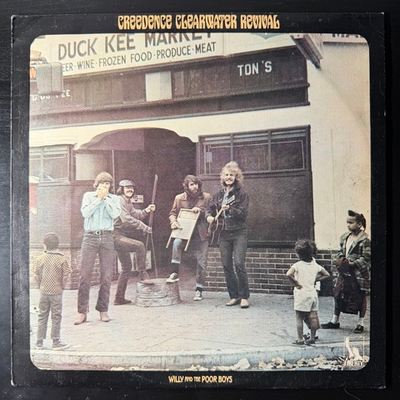 Creedence Clearwater Revival ‎– Willy And The Poor Boys (Англия 1970г.)