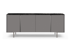 Комод с мраморной столешницей 80x42x200см Garda Decor Bbfly бежевый