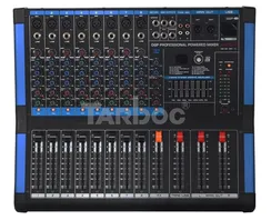 TARBOC MG-TC8D (MM-1-3393) - 8-канальный микшерный пульт с усилителем MG-TC8D