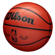 Мяч баск. WILSON NBA Authentic Indoor Comp, WTB7100XB05, р.5, композит, коричневый