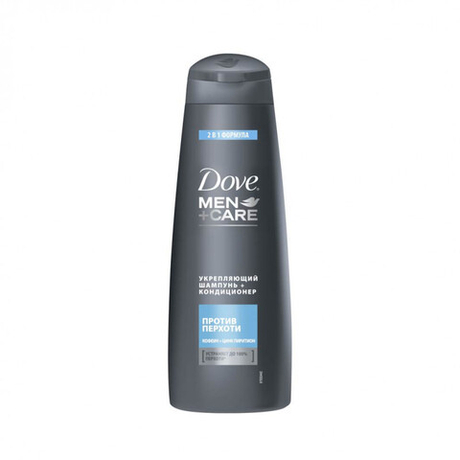 DOVE Men Шампунь-кондиционер 2в1 Против перхоти 380 мл (31571)